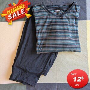 Men's Blue Pajama Sleepwear Set